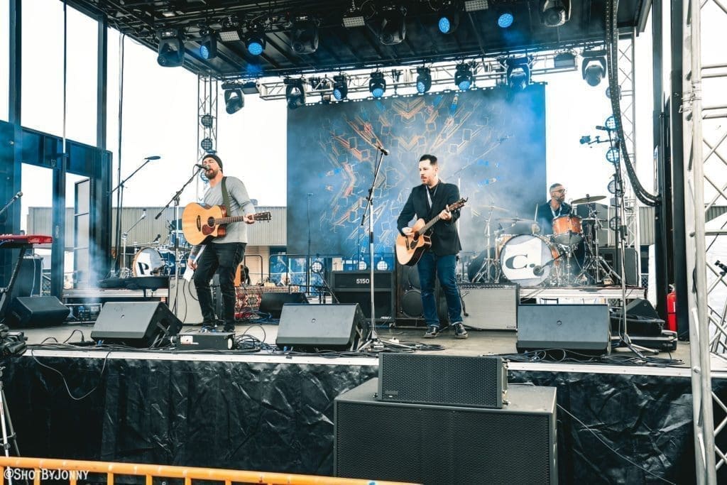 Jason DeVore performing at PC Day in Tempe, Az, at Yucca Taproom.