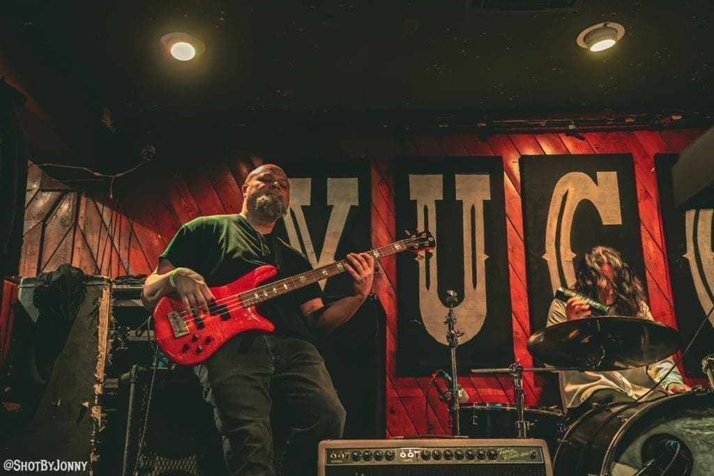 The Liz Rose band performing at PC Day in Tempe, Az, at Yucca Taproom.