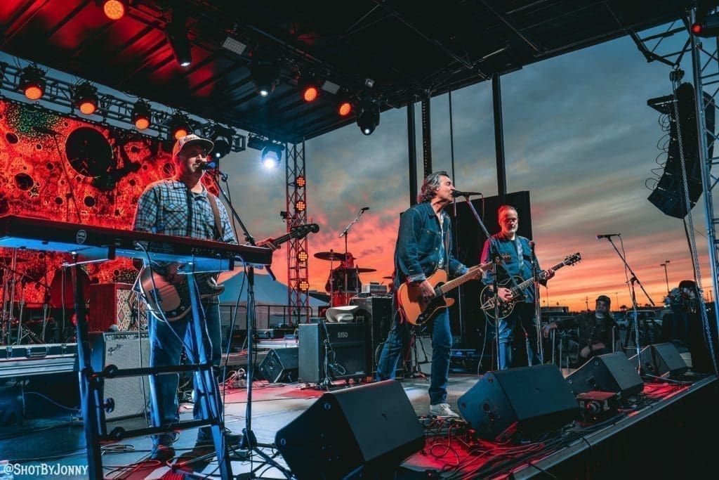 Roger Clyne and the Peacemakers performing at PC Day in Tempe, Az, at Yucca Taproom.