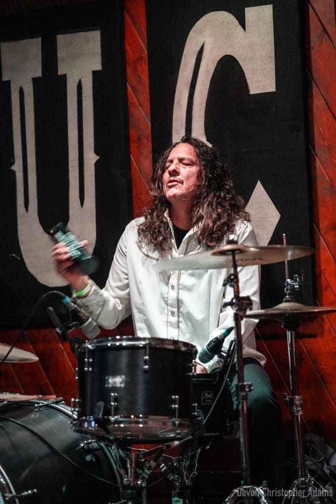 The Liz Rose band performing at PC Day in Tempe, Az, at Yucca Taproom.